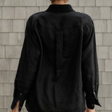 The Casual Friday Buttondown – Black