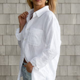The Casual Friday Buttondown – White