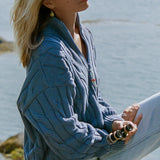 The Off-Duty 1/4 Zip - French Blue