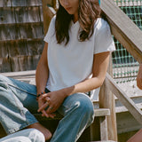 The Sporty Polo Tee – White