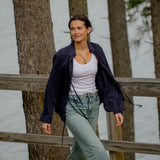 The Twofer Top - Washed Navy